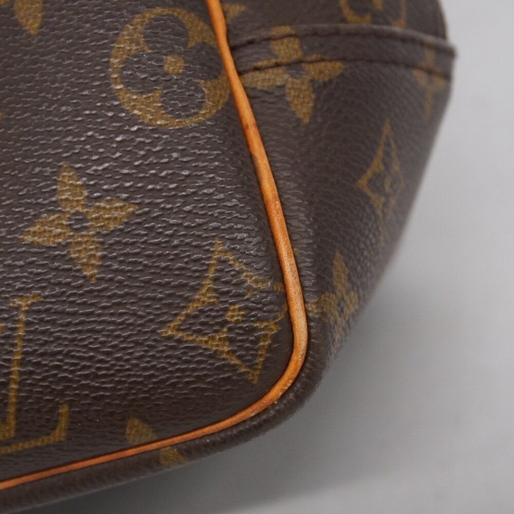 LOUIS VUITTON Authentic Brown Monogram Deauville Bag - Picture 11 of 16